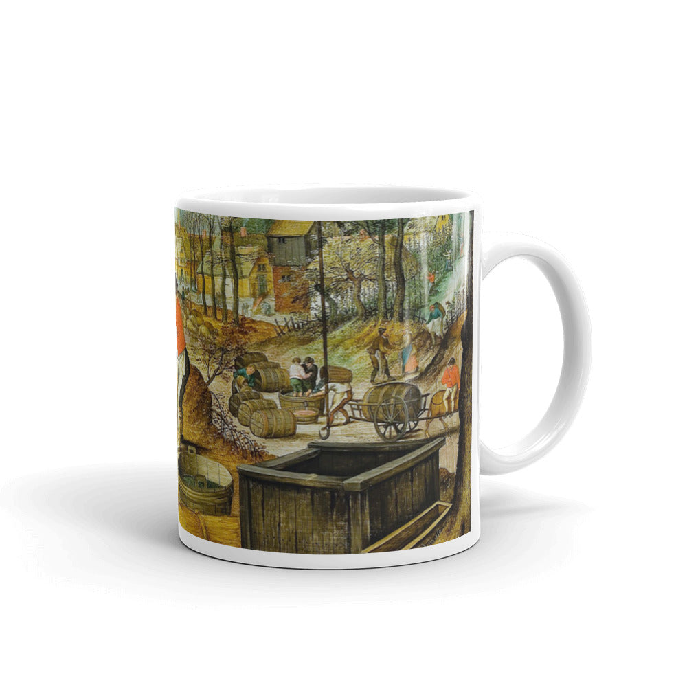 Pieter Brueghel (II) - The four seasons, autumn (Bukarest) Classic Art Mug