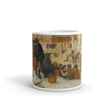 A Winter Landscape with Skaters by Pieter Brueghel the Younger Classic Art Mug