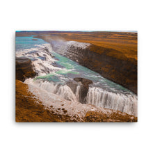 God Fault Lines Canvas Print