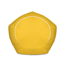 Killer Shark Yellow Bean Bag Chair w/ filling