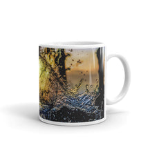 Globular Splash Digital Art Mug