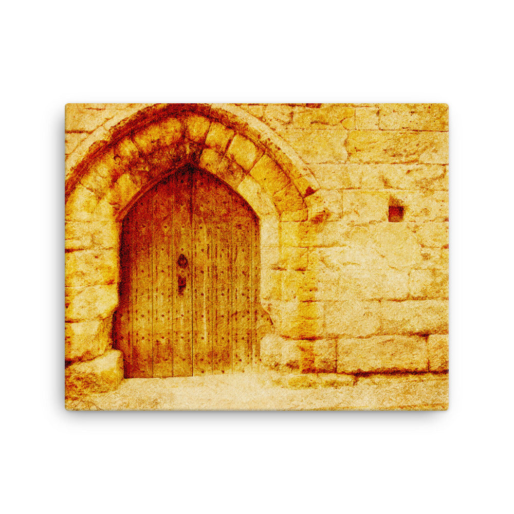 Gate of Forgotten Values Digital Art Canvas