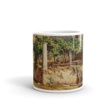 Anders Christian Lunde - Italiensk landskab med en landsby på en bjergtop Classic Art Mug