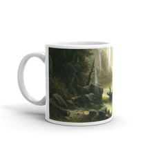Albert Rieger - Crossing in a Moonlit Night Classic Art Mug