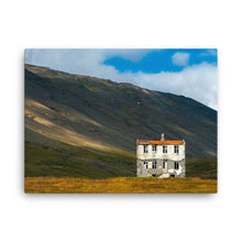 Icelandic Hut Canvas Print