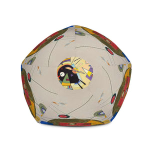 Composition III Bean Bag Chair w/ filling