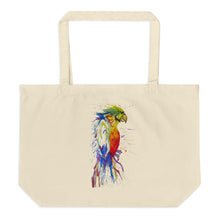 Parrots and Pirates Large organic tote bag