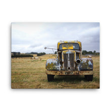 Ravaged Yellow Canvas Print