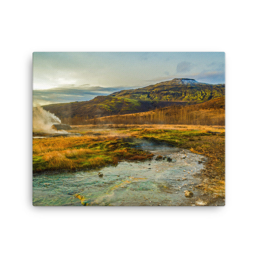 Land of Geysir Canvas Print