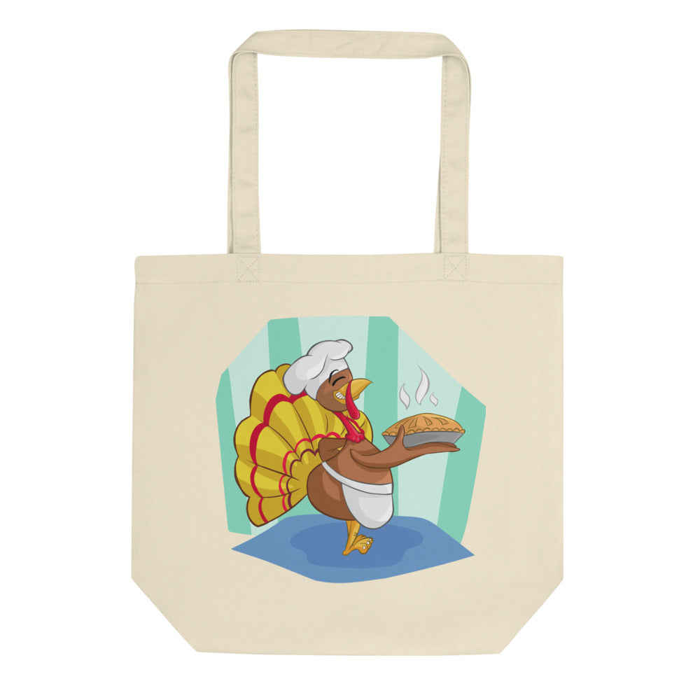 Rooster And Turkey Eco Tote Bag