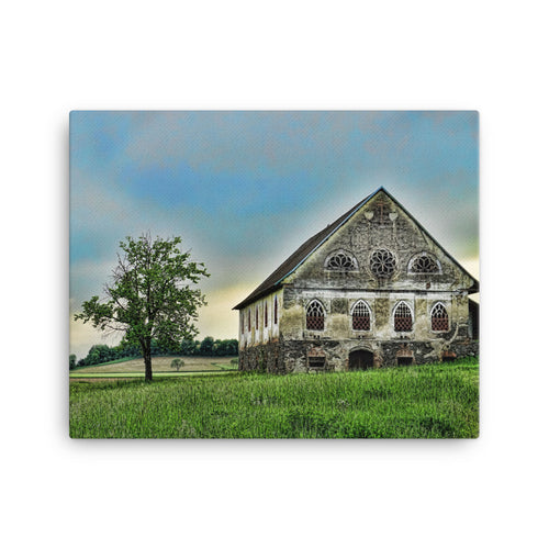 Secluded Mansion Canvas Print